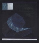 ´KESA VI`, 112019, pigments, acrylic on canvas, 40 x 35 cm