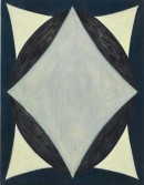 ´GLORIOLE V`, 240220, acrylic, pigments on linen, 45 x 35 cm
