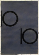 ´Bilder der fließenden Welt 15`, 30042020, pigments, acryl on paper, 29,7 x 21 cm