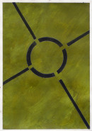 ´Bilder der fließenden Welt 21`, 23052020, pigments, acryl on paper, 29,7 x 21 cm