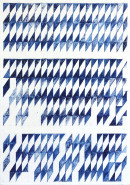 ´for MBashô III`, 082022 pigments, gouache on paper 29,7x21 cm