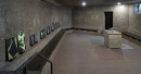 reflecting space, 2022, crypt, 14 paintings, St. Gertrud (concret brutalism) , ©Simon Vogel