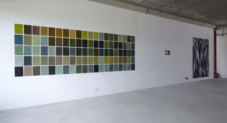 Malerei, ´RIVER and other paintings`, 2012, Installationview ´RIVER` and SALTUS`, Kuenstlerin-Koeln