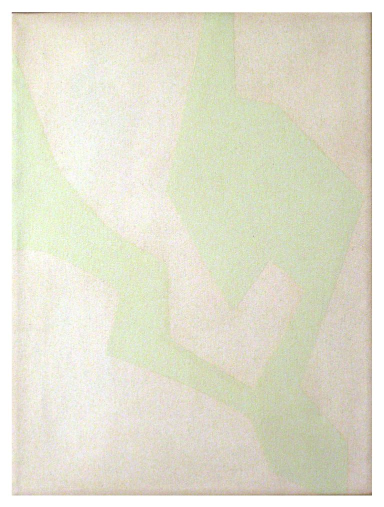 Malerei, Aureole II,oil, pigements, canvas,60x45,2005, Kuenstlerin-Koeln