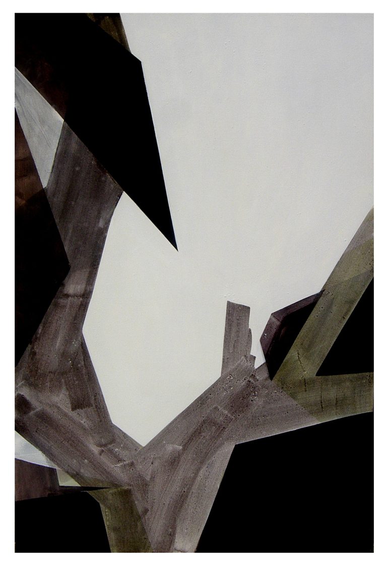 painting carthage, oil, pigments, acrylic, canvas, 150 x 110 cm, 2006, Kuenstlerin-Koeln