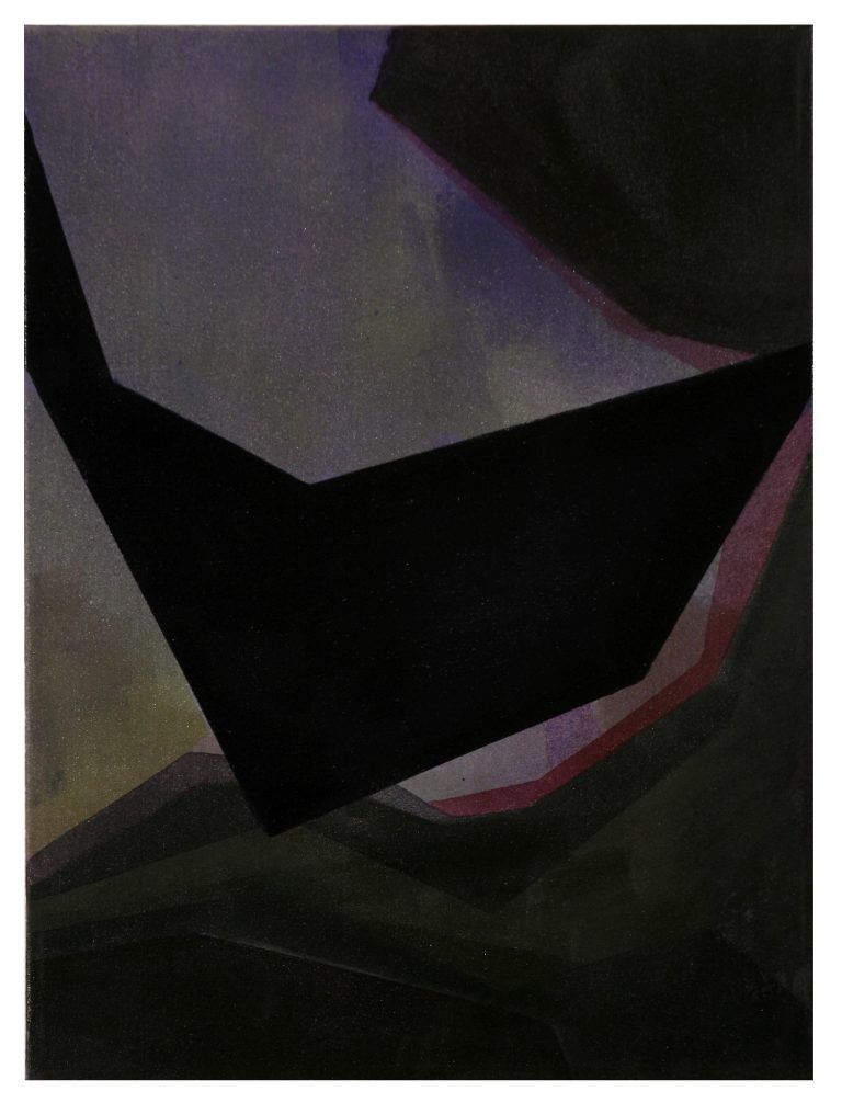 Malerei, Der traurige Prinz, acrylic, pigments, canvas, 60 x 45 cm, 2006,Kuenstlerin-Koeln