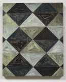 abstract painting, Himmelsrichtungen I, 2012, acrylic, pigments on canvas, 41 cm x 34 cm
