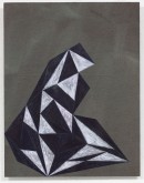 Lob des Raumes V, acrylic, pigments on cotton on dibond, 45 cm x 35 cm