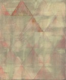 Melody of Structure I, 2010, acrylic, pigments on cotton, 60 cm x 45 cm