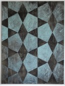 abstract Painting, Melody of Structures, (direction east), 2012, acrylic, pigments on canvas, 250 cm x 190 cm
