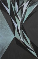 Saltus IX, 2009, acrylic, pigments on canvas, 190 x 125_2009