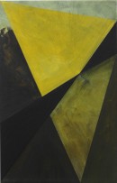 Schneeland (Kawabata), 2005-2009, acrylic, pigments on cotton,70 x 45