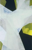 Schneeland I, (Kawabata), acrylic, pigments, canvas,70 x 45 cm, 2005