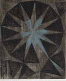 open heart II (inside outside) 2012, acrylic, pigments on canvas, 41 cm x 34 cm