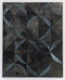 ´GLORIOLE I `, 2013, pigments, acrylic on canvas, 150 cm x 130 cm