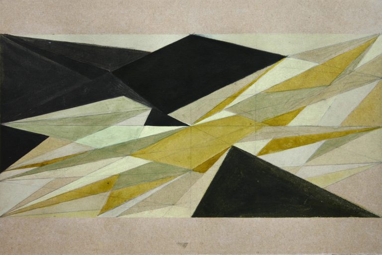 ´EMAKI XIII, 11.12.2007`, pigments, acrylic, ink on paper, 20 cm x 29,7 cm, artist-cologne