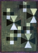 ´Kreuzweg II`, 2013, eggtempera, pigments, pencil on paper, 29,5 cm x 21,5 cm