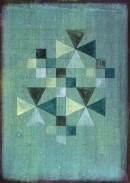 ´Kreuz Wege I`, 2013, ggtempera, pencil on paper, 29,5 cm x 21,5 cm