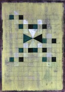 ´Kreuzwege III`, 2013, eggtempera, pencil on paper, 29,5 cm x 21,5 cm