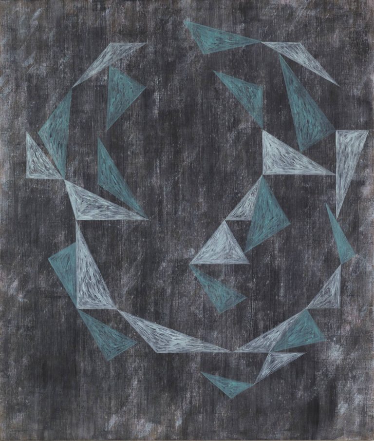 ´Vom Gefühl der Welt IV`, 2017,´Unter dem Himmel des neuen Jahres ist das Meer ganz still`. Kuenstlerin-Koeln