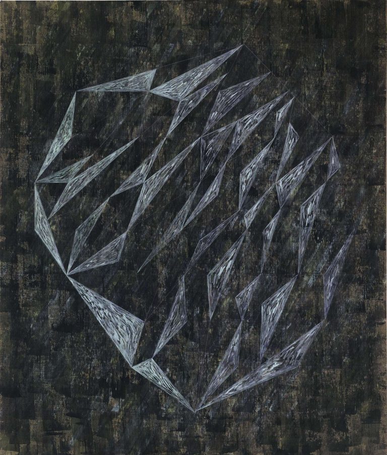 ´Vom Gefühl der Welt V`, 2017, ´Unter dem Himmel des neuen Jahres ist das Meer ganz still`. Kuenstlerin-Koeln