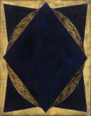 ´Gloriole (ICON, inside)`, 2014, 2015, pigments, oel, acrylic on linen, 45 x 35,4 cm