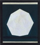 ´KESA II`, 2016, 2017, pigments, acrylic on linen, 40 x 35,5 cm