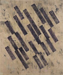 ´Vom Gefuehl der Welt III`, 2017, pigments, Kuenstlerin-Koeln