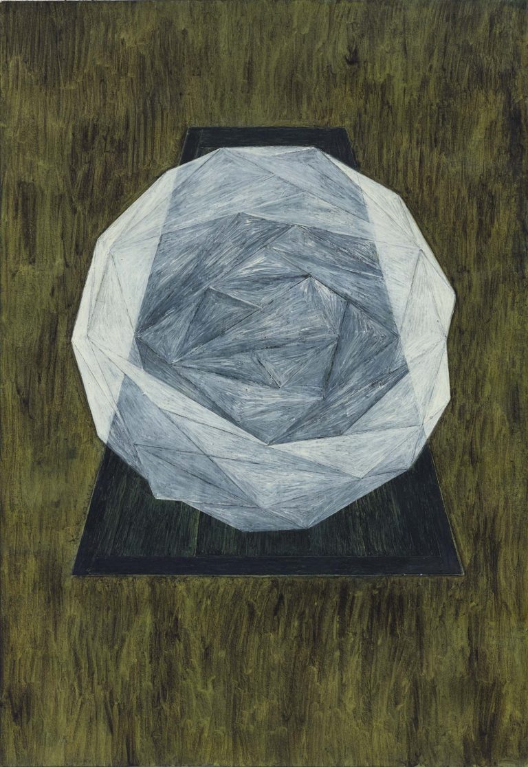 ´LOB DES RAUMES II (für Platon VIII), 052018, ´Unter dem Himmel des neuen Jahres ist das Meer ganz still`. Kuenstlerin-Koeln