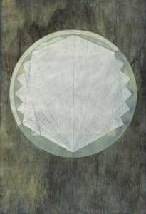 ´LOB DES RAUMES II (für Platon III),042017, ´Unter dem Himmel des neuen Jahres ist das Meer ganz still`. Kuenstlerin-Koeln