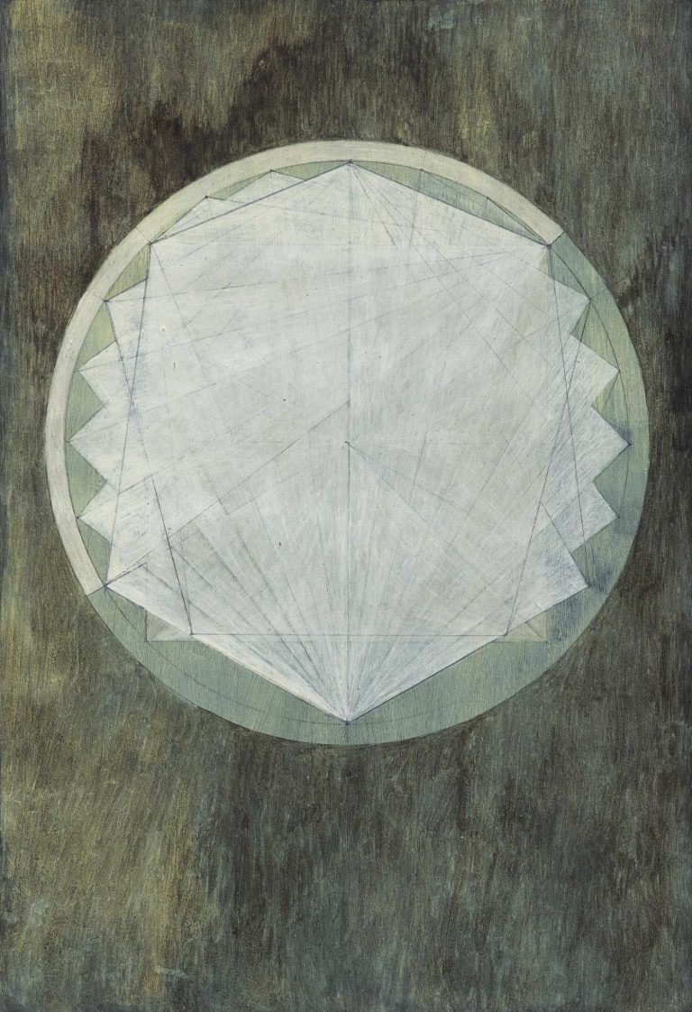 ´LOB DES RAUMES II (für Platon III),042017, ´Unter dem Himmel des neuen Jahres ist das Meer ganz still`. Kuenstlerin-Koeln