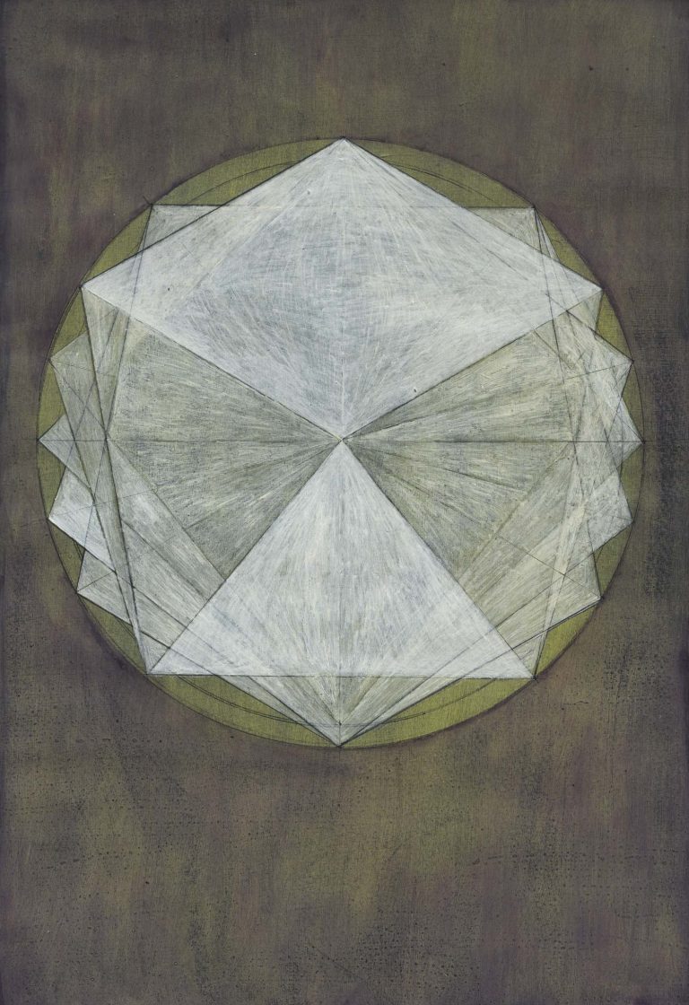 ´LOB DES RAUMES II (für Platon VI), 122017, ´Unter dem Himmel des neuen Jahres ist das Meer ganz still`. Kuenstlerin-Koeln