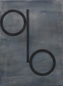 ´Bilder der fliessenden Welt III`, 090520, acrylic, pigments on linen, 60 x 45 cm