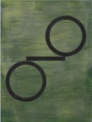 ´Bilder der fliessenden Welt IV`, 260420, acrylic, pigments on linen, 60 x 45 cm