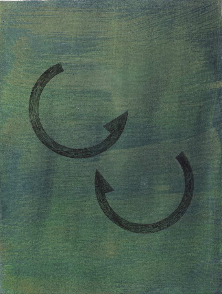 ´Bilder der fliessenden Welt VI`, 052020, Kuenstlerin-Koeln