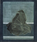 ´KESA IX`, 2021, pigments, acrylic on canvas, 40 x 35,5 cm
