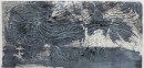 ´fallende Engel gefaltet I (für Dürer)`, 72018, Monoprint, acrylic, ink on paper, 77 x 37,5 cm