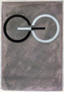 ´Bilder der fließenden Welt 23`, 26052020, pigments, acryl on paper, 29,7 x 21 cm