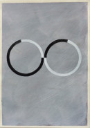 ´Bilder der fliessenden Welt 25`, 29052020, pigments, acryl on paper, 29,7 x 21 cm