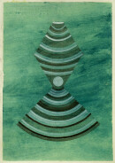 ´Schichten zunehmend dichter werdender Materie III`, 100121, acrylic, pigments, ink, pencil on paper, 29,7 x 21 cm