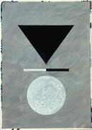 ´MOMENTS III`, 150121, pigments, acrylic, ink, pencil, 29,7x21 cm