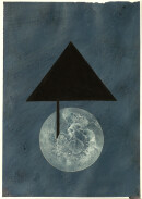 ´MOMENTS VI`, 240121, pigments, acrylic, ink, pencil, 29,7 x 21 cm