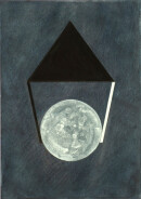 ´MOMENTS VII`, 280121, pigments, acrylic, ink, pencil, 29,7 x 21 cm