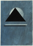 ´MOMENTS XII`, 300121, pigments, acrylic, ink, pencil, 29,7 x 21 cm