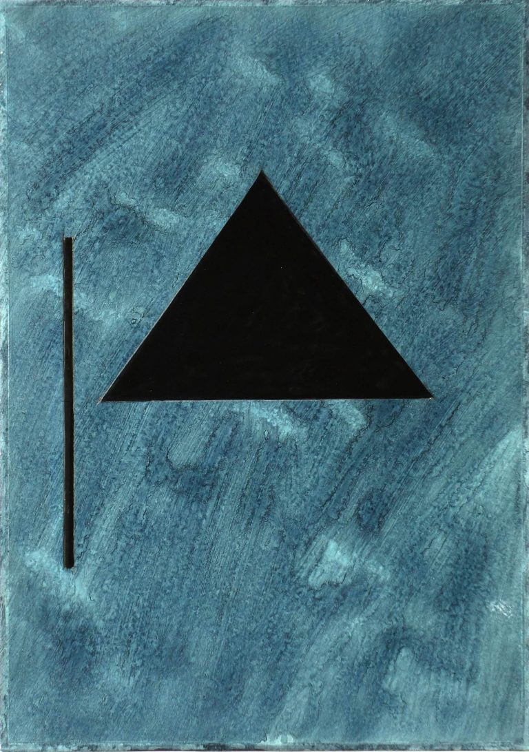 ´MOMENTS XVIII`, 020221, pigments, acrylic, ink, pencil, 29,7 x 21 cm, Kuenstlerin-Koeln