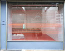 exhibition view from the outside 2021, ´M-bodi-ment-A` , Reiko Yamaguchi, © Claudia Larissa Artz , VG Bild -Bonn