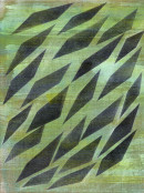 ´for Heraklit II`, 112022, acrylic, pigments on canvas, 60 x 45 cm
