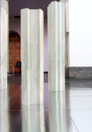exhibition view ´LOB DES RAUMES`, objects on paper, detail, © Claudia Larissa Artz