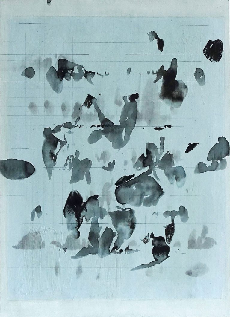 ´Wandern im Faden, Haiku III.7 (für Peter Handke)`, 02012022-032024, Kuenstlerin-Koeln