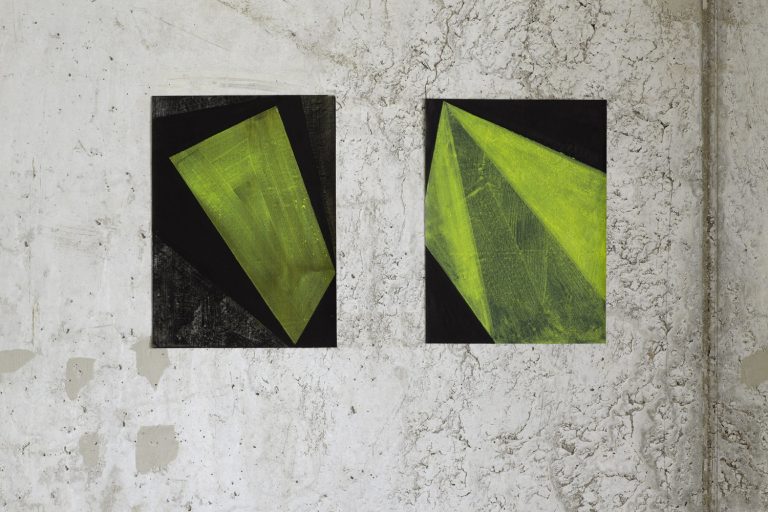 exhibition view ´River and other paintings`, 2012, Kuenstlerin-Koeln